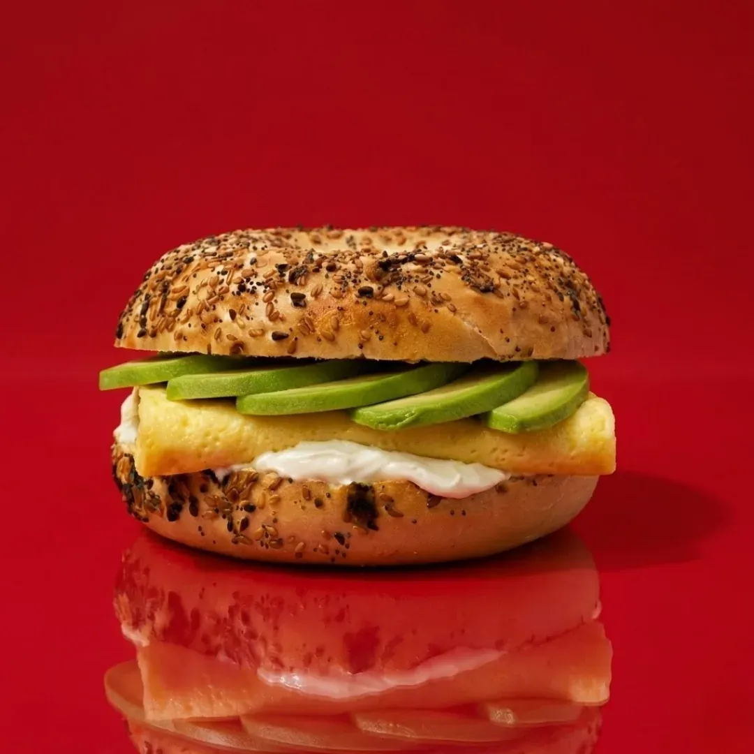 Egg & Avocado Bagel