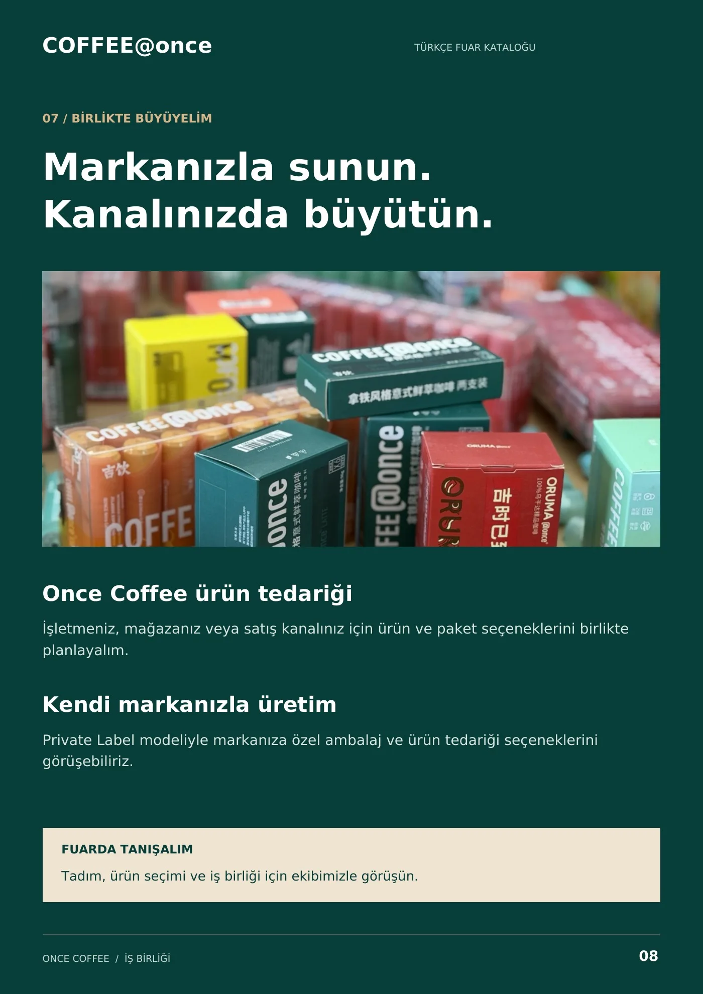 @Once Coffee · sayfa 8