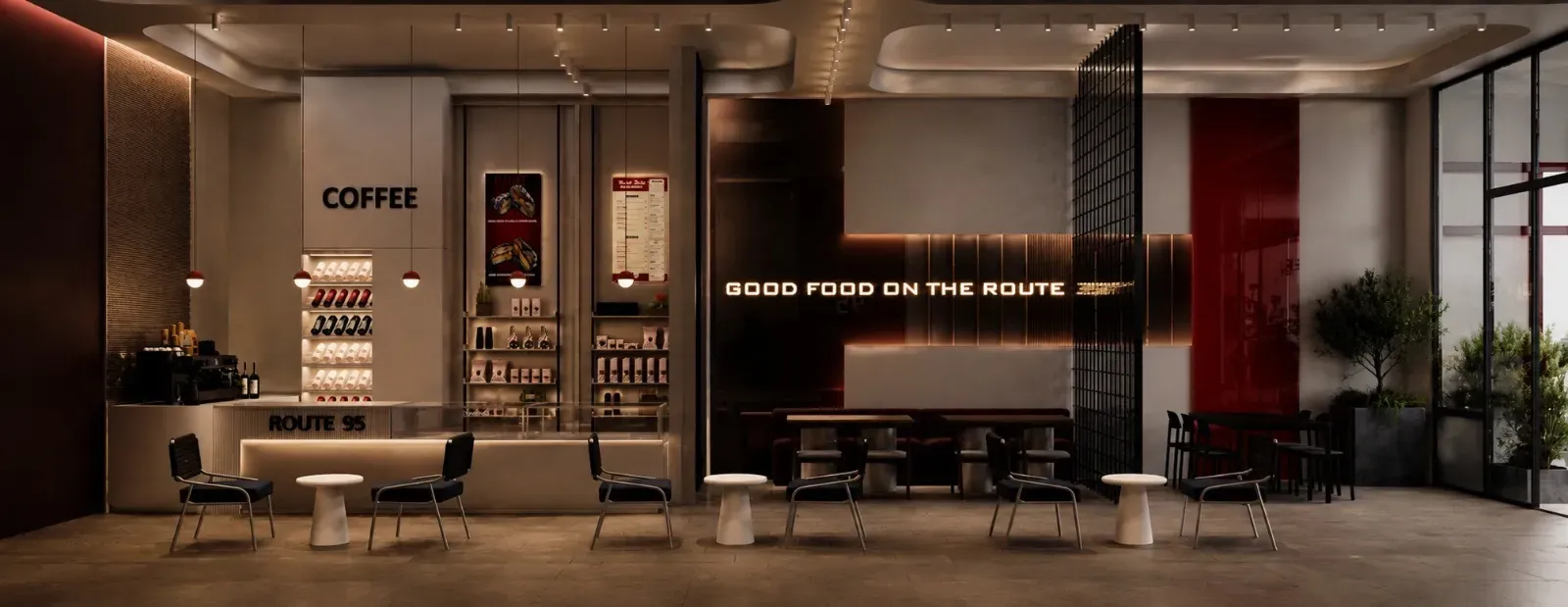 Route95 kahve barı